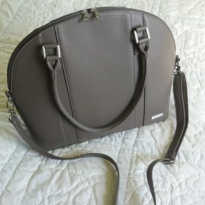 *SOLD* Little Unicorn Rotunda Diaper Bag-Taupe